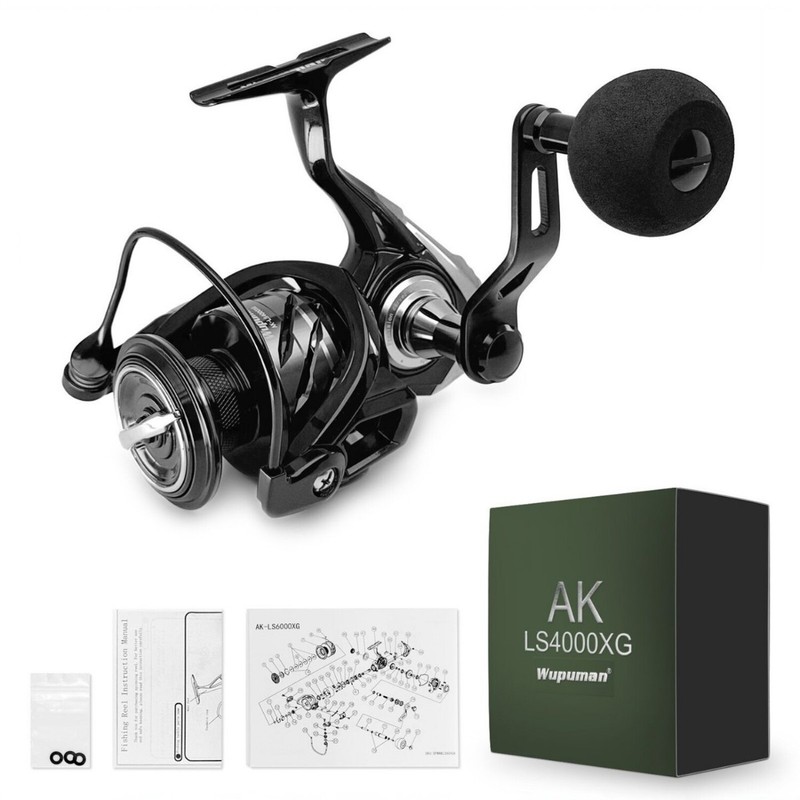 Ice Fishing Reel - Carrete de Pesca Giratorio de Metal