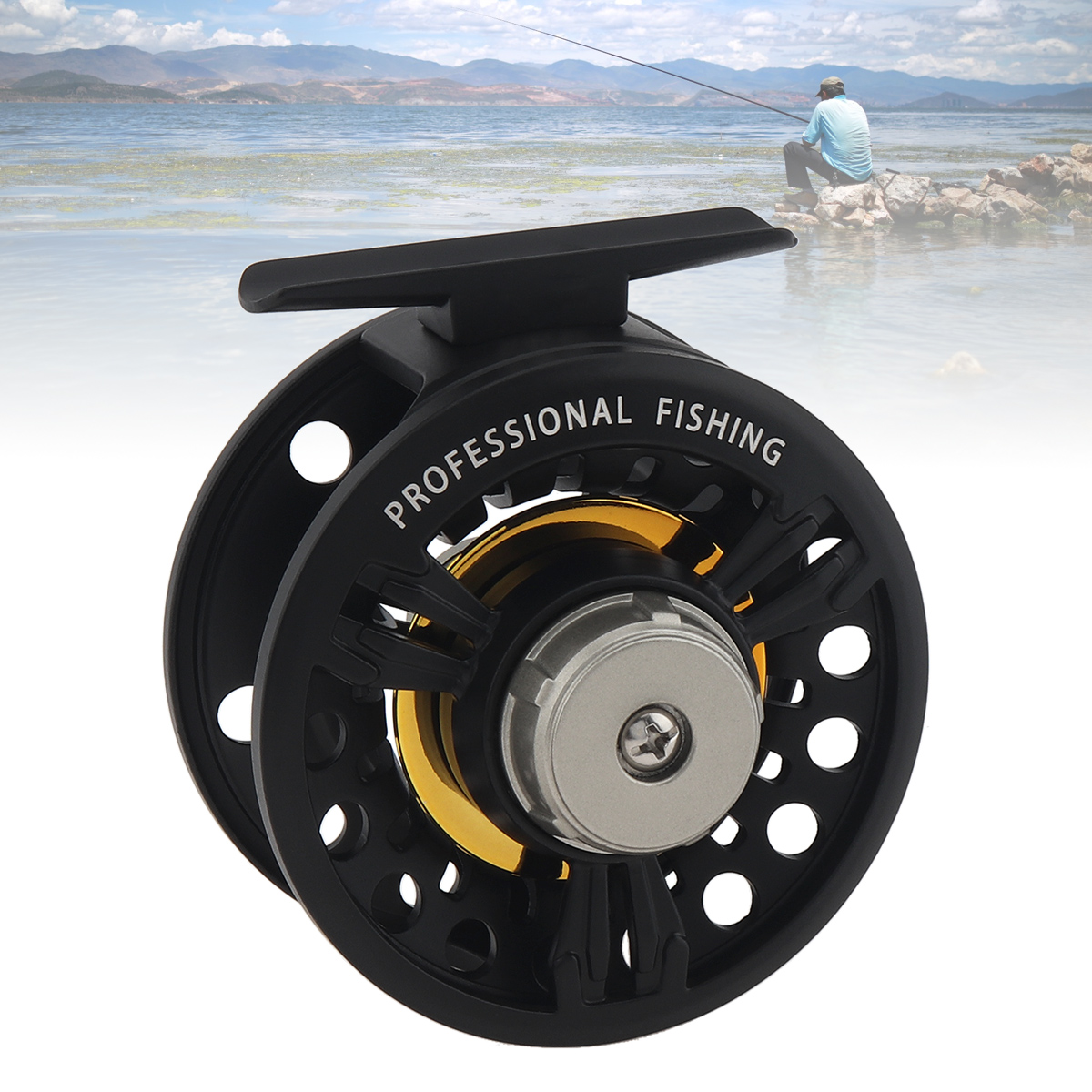 Ice Fishing Reel - Rueda de pesca en hielo con