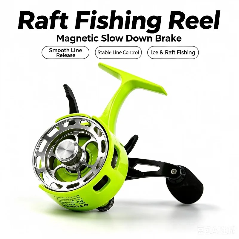 Nuevo Carrete de Pesca en Hiel - Ice Fishing Reel reseña y precio