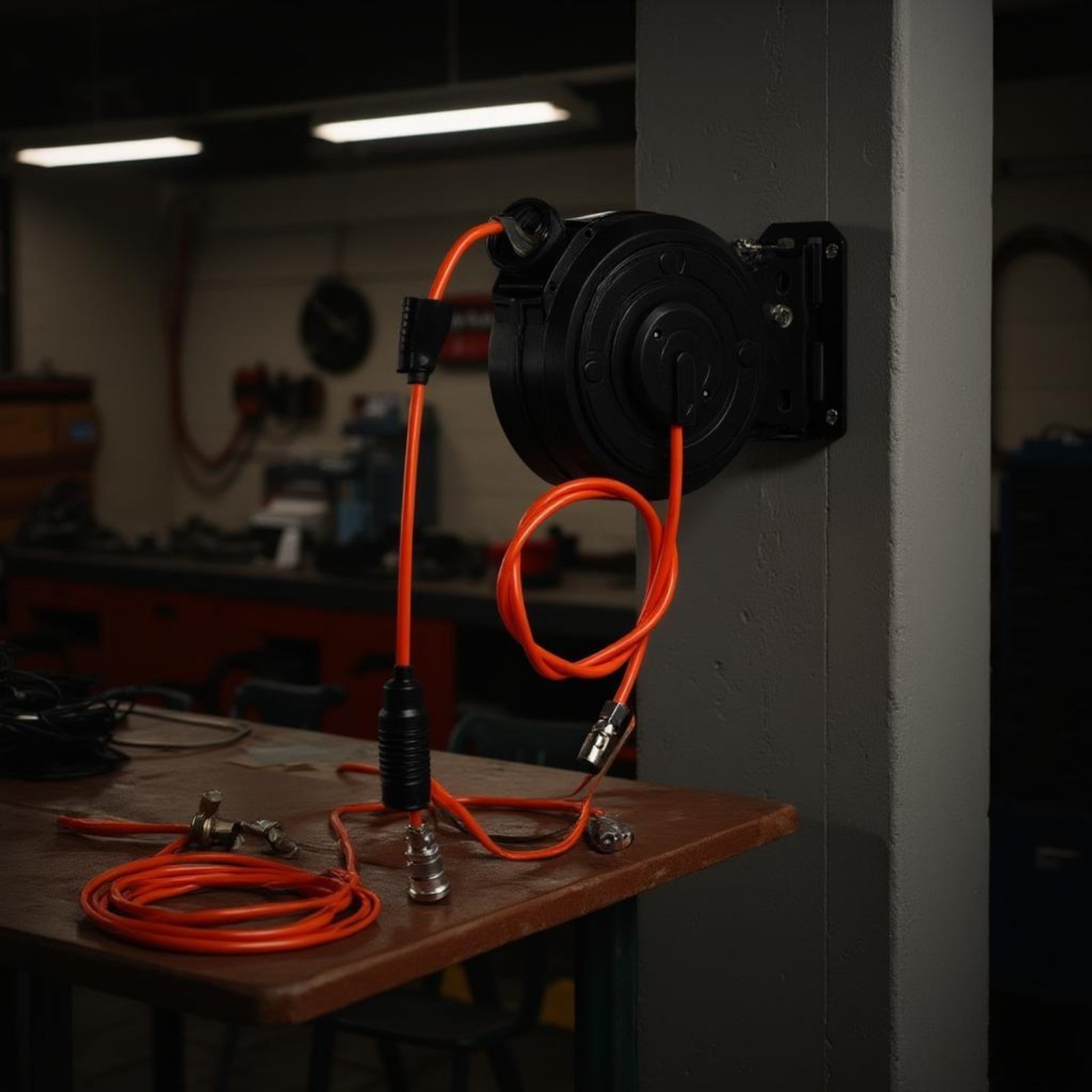 Enrollador de Manguera de Aire - Electric Reel reseña y precio